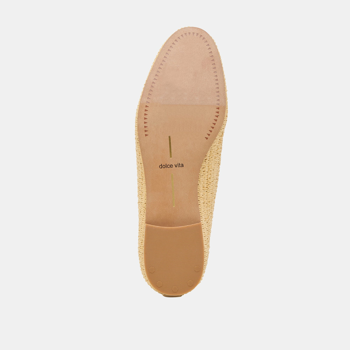 Dolce Vita Smart Buy | Baylen Natural Woven Raffia Flats