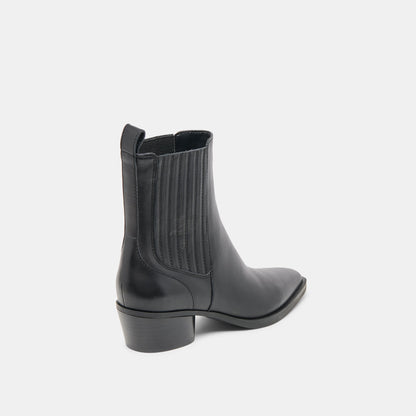 Dolce Vita Latest | Faint H2O Waterproof Black Leather Booties