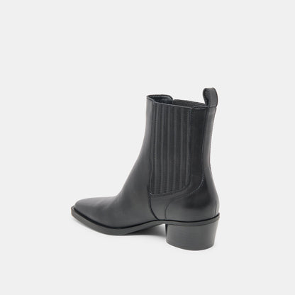 Dolce Vita Latest | Faint H2O Waterproof Black Leather Booties