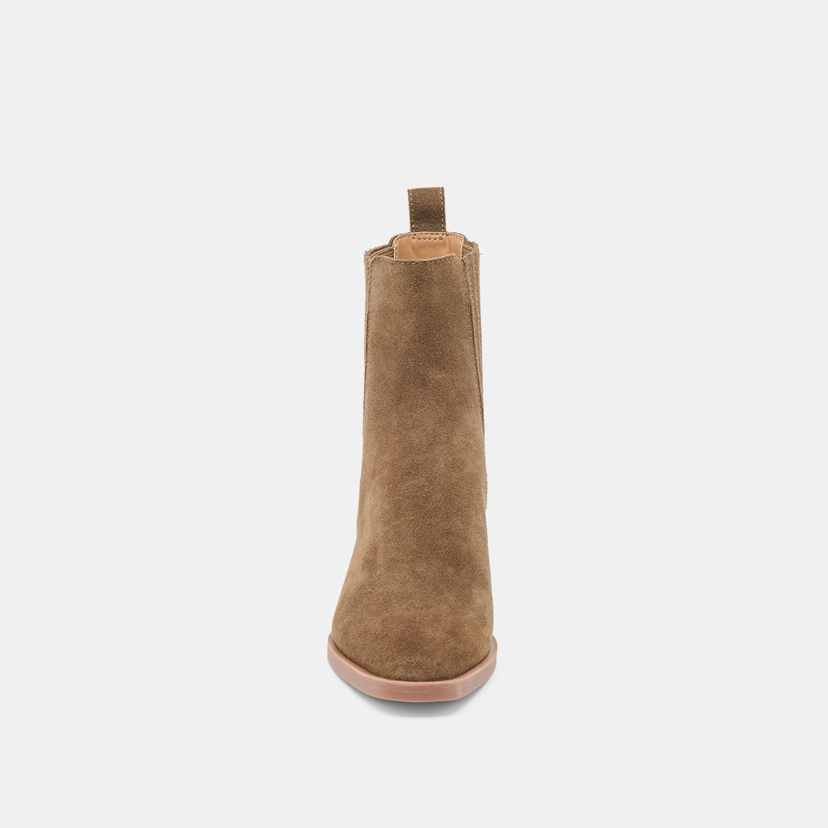 Dolce Vita Everyday | Faint H2O Waterproof Olive Suede Booties