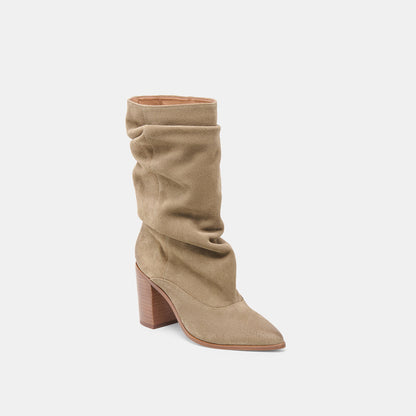 Dolce Vita Essential | Talina Olive Suede Boots
