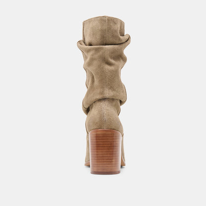Dolce Vita Essential | Talina Olive Suede Boots