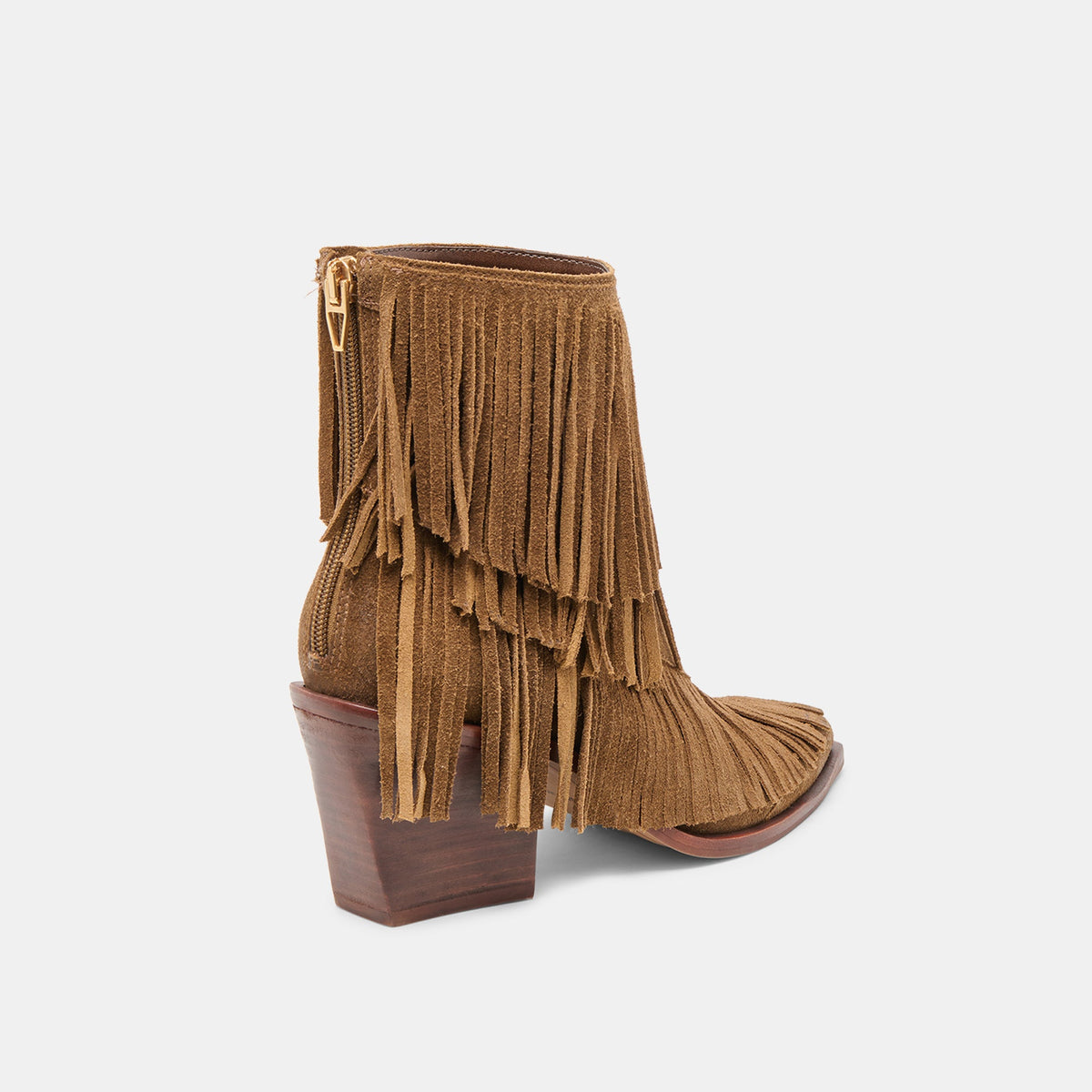 Dolce Vita Trusted | Torey Chestnut Suede Booties