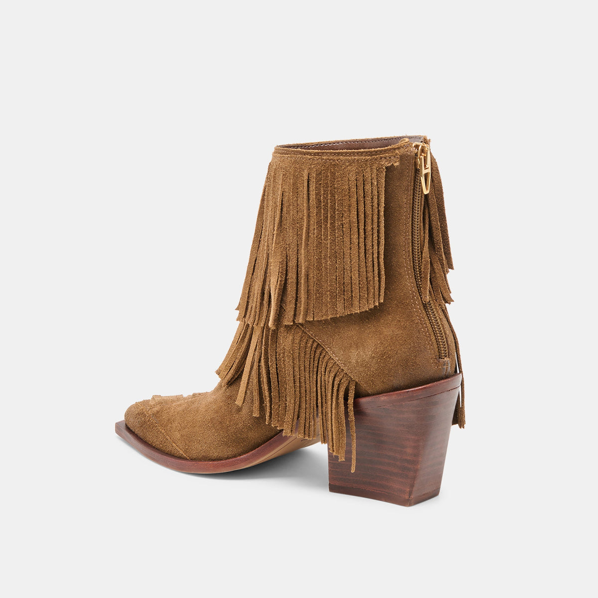 Dolce Vita Trusted | Torey Chestnut Suede Booties