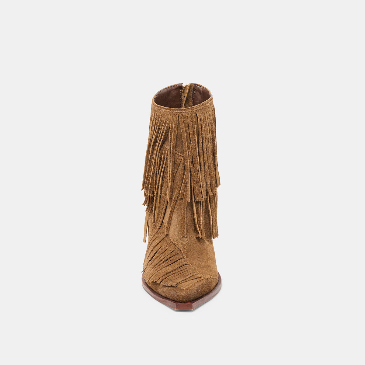 Dolce Vita Trusted | Torey Chestnut Suede Booties