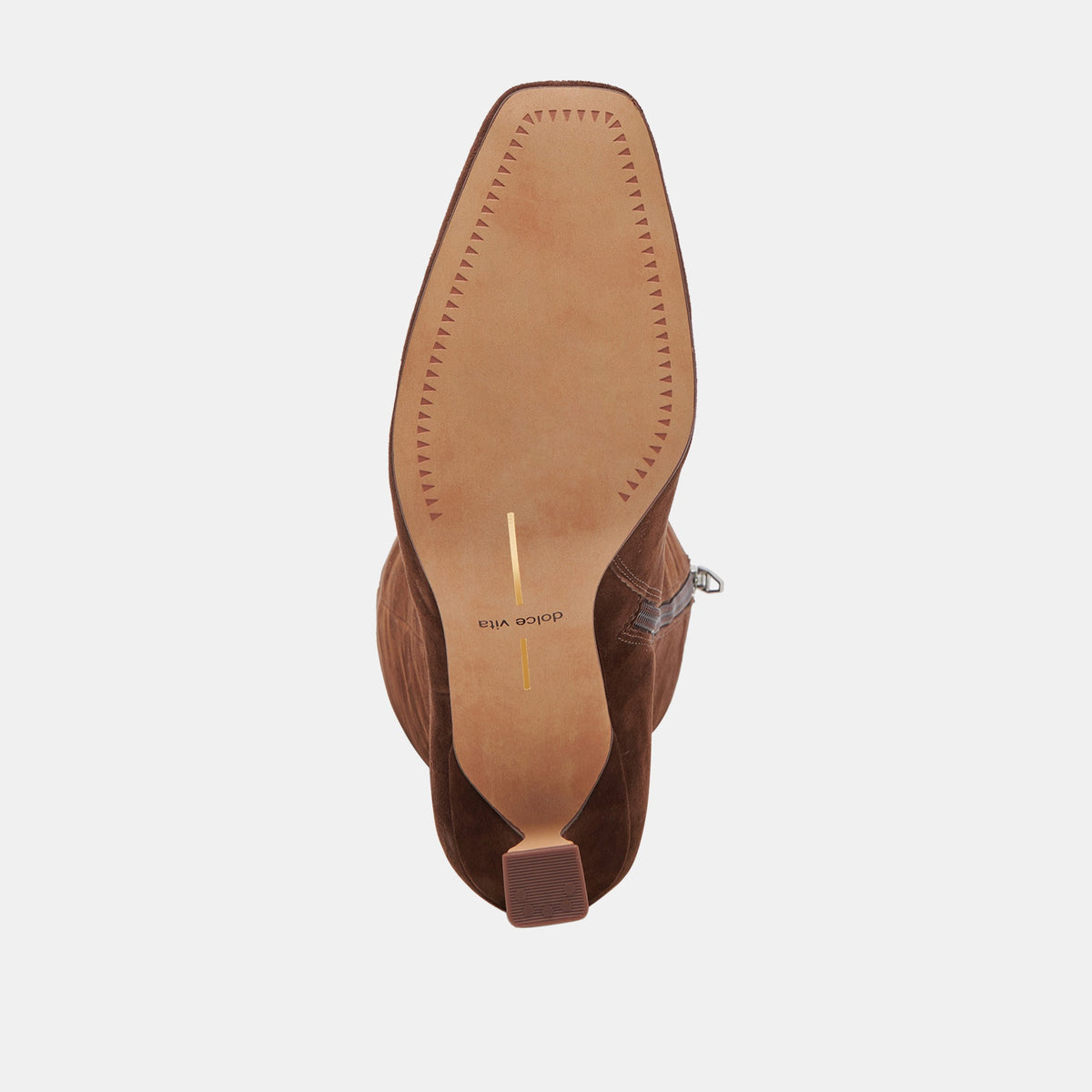 Dolce Vita Essential | Gyra Extra Wide Calf Brown Suede Boots