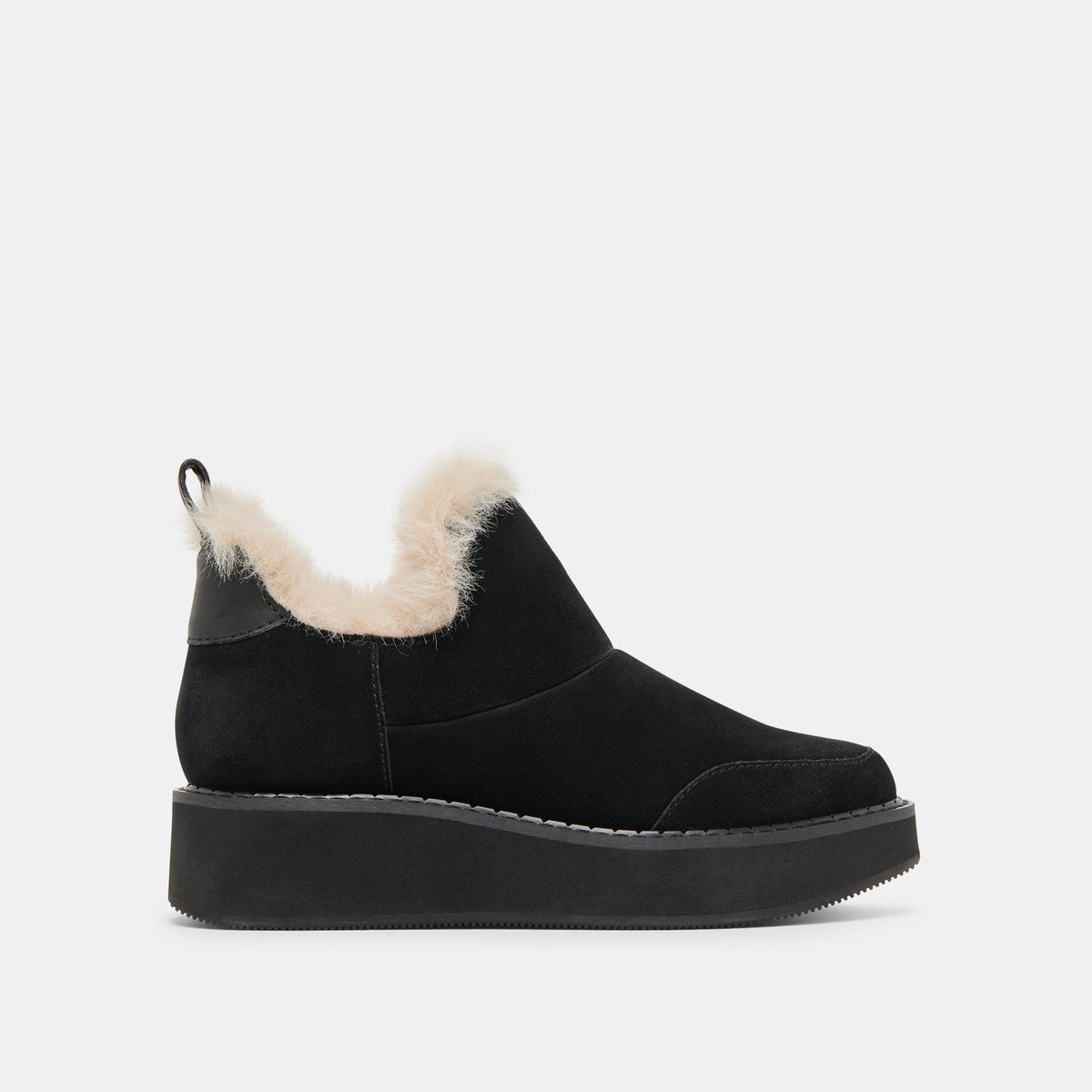 Dolce Vita Everyday | Ardy Plush H2O Waterproof Onyx Suede Booties