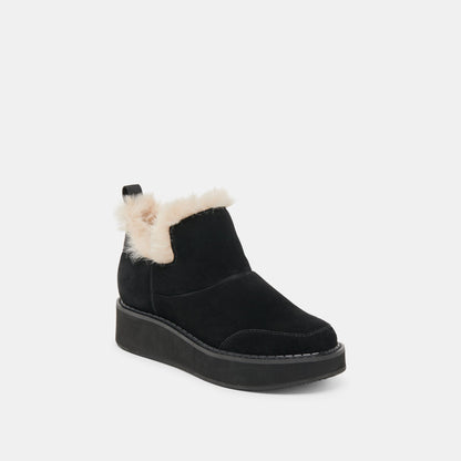 Dolce Vita Everyday | Ardy Plush H2O Waterproof Onyx Suede Booties