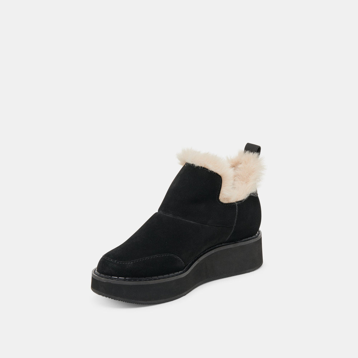 Dolce Vita Everyday | Ardy Plush H2O Waterproof Onyx Suede Booties