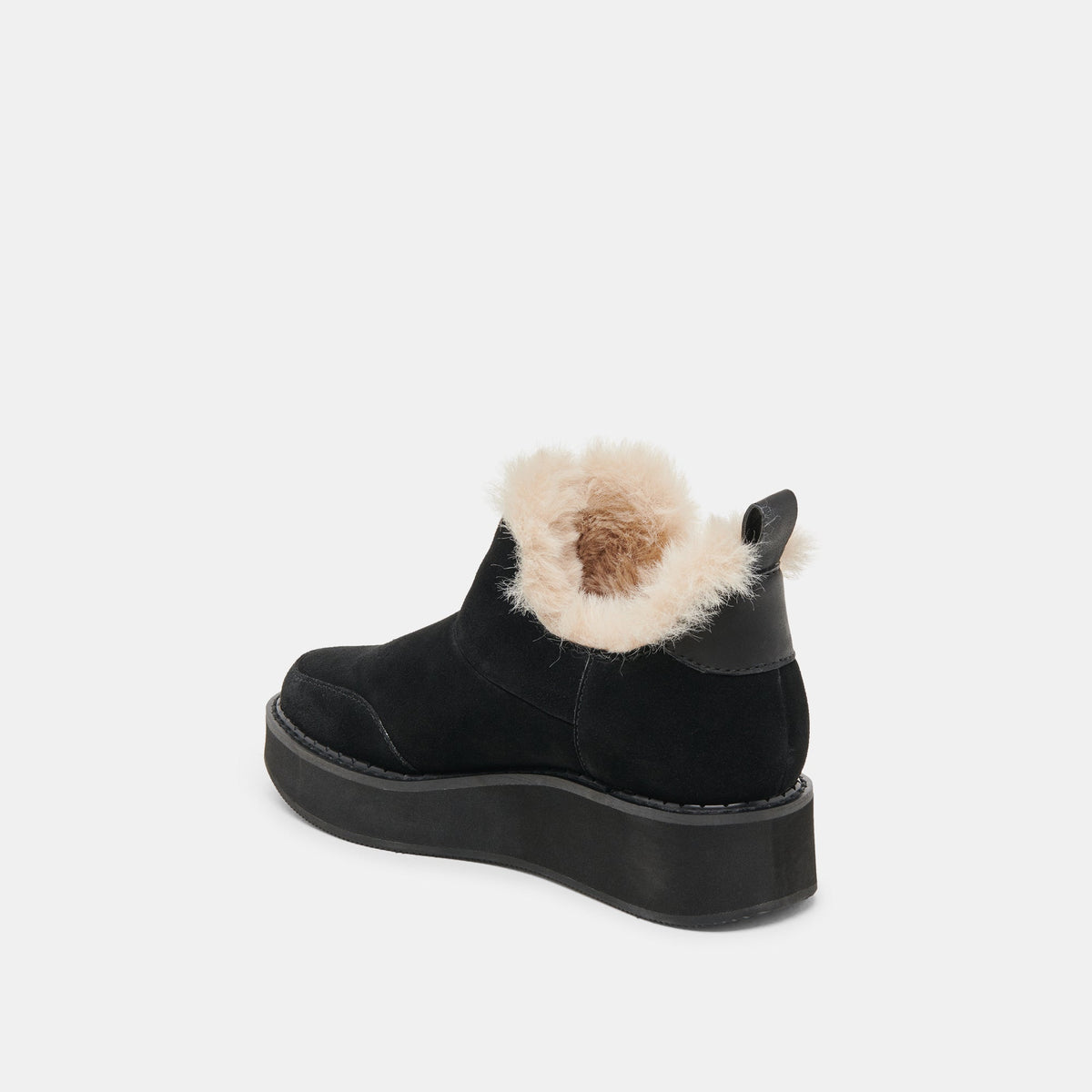 Dolce Vita Everyday | Ardy Plush H2O Waterproof Onyx Suede Booties