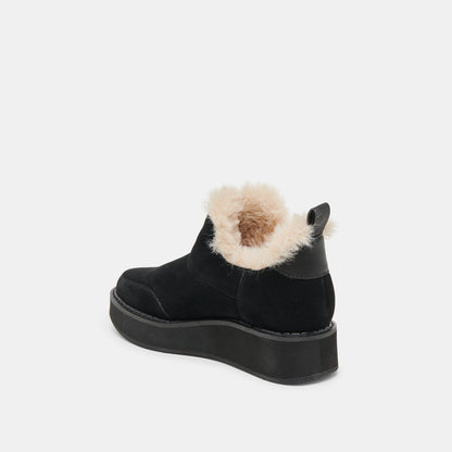 Dolce Vita Everyday | Ardy Plush H2O Waterproof Onyx Suede Booties