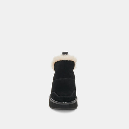 Dolce Vita Everyday | Ardy Plush H2O Waterproof Onyx Suede Booties
