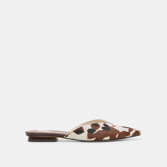 Dolce Vita Latest | Elm Cocoa Taurus Calf Hair Flats