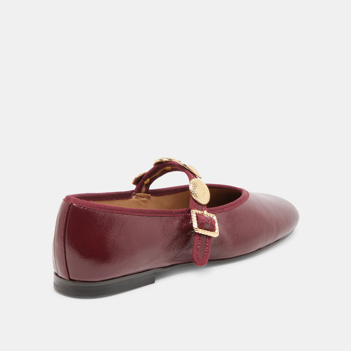 Dolce Vita Top Pick | Relan Oxblood Leather Ballet Flats