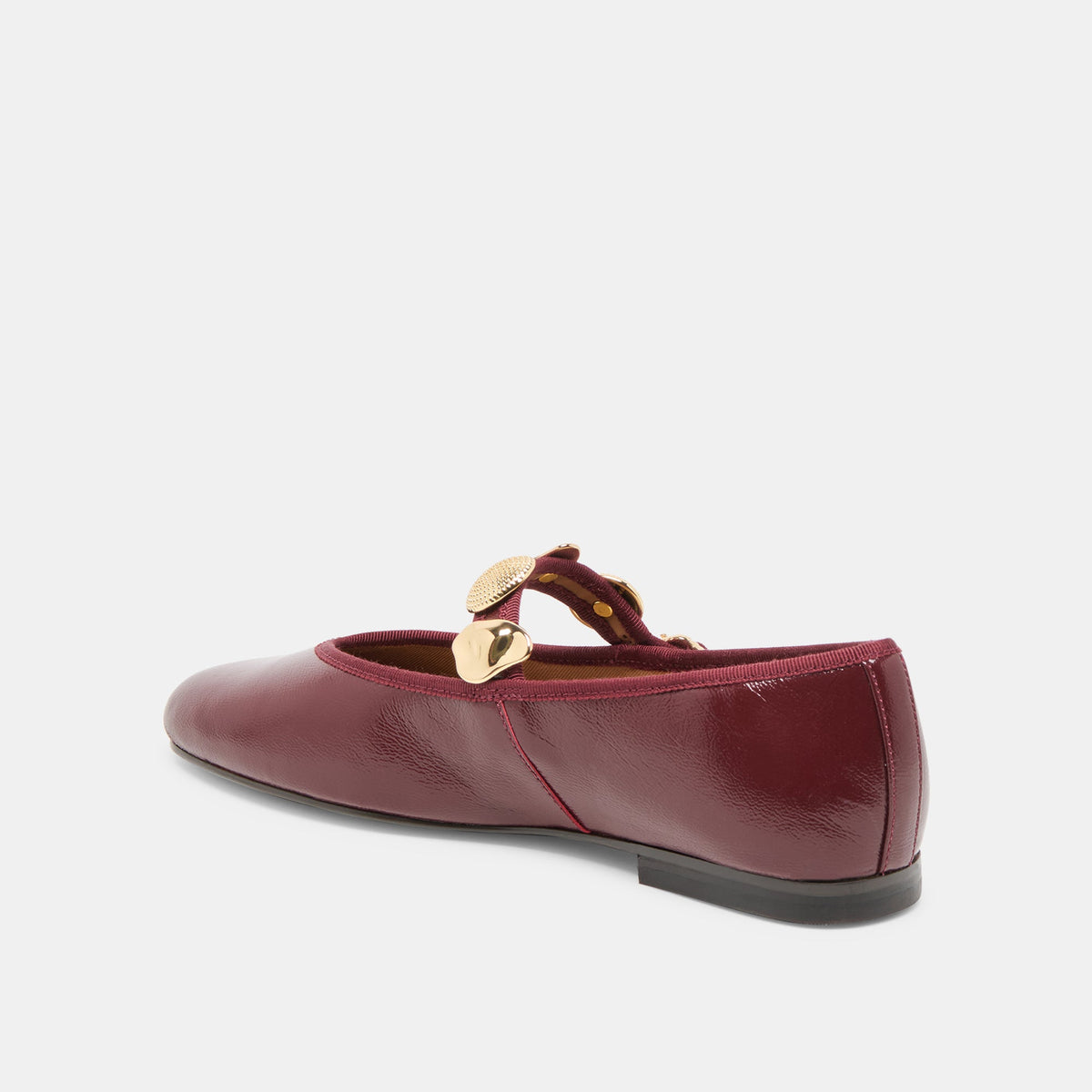 Dolce Vita Top Pick | Relan Oxblood Leather Ballet Flats