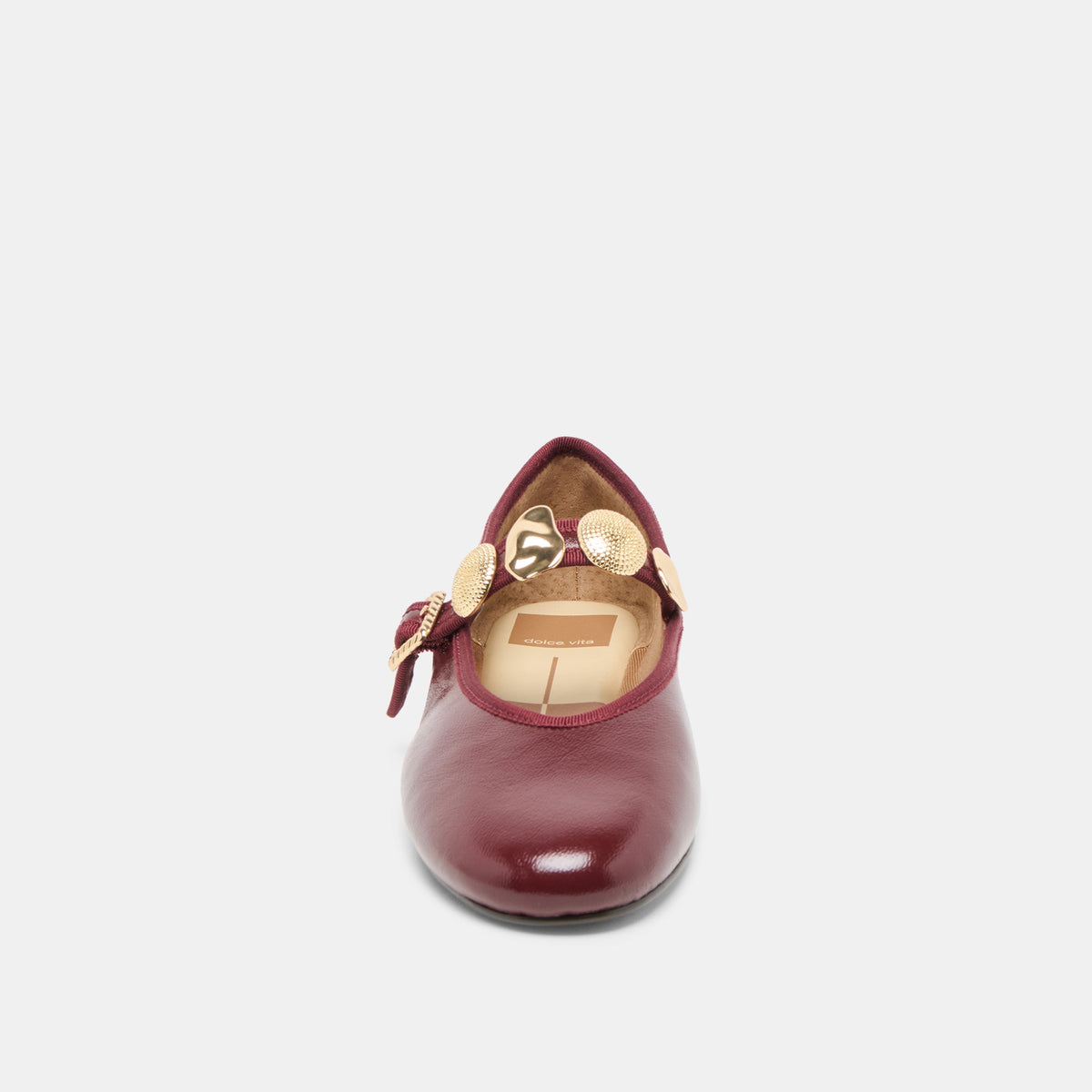 Dolce Vita Top Pick | Relan Oxblood Leather Ballet Flats