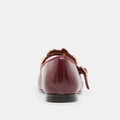 Dolce Vita Top Pick | Relan Oxblood Leather Ballet Flats