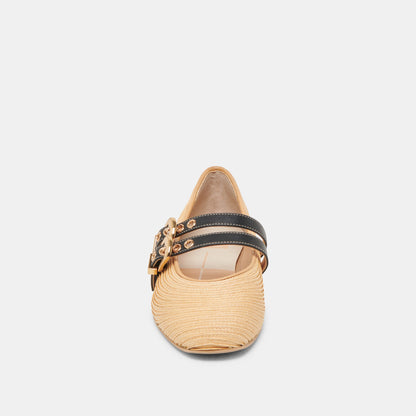 Dolce Vita Smart Buy | BAYLEE BALLET FLATS NATURAL RAFFIA