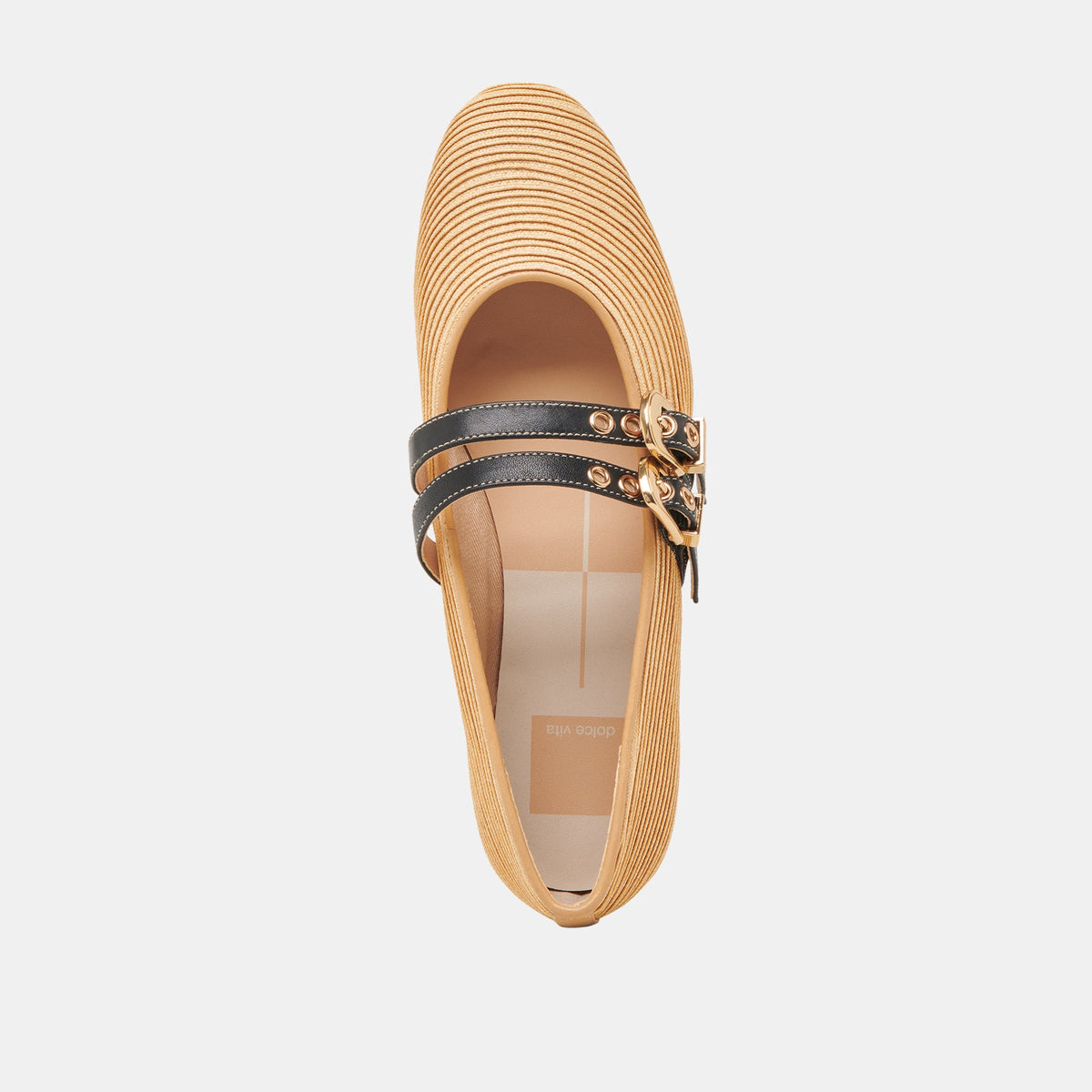 Dolce Vita Smart Buy | BAYLEE BALLET FLATS NATURAL RAFFIA
