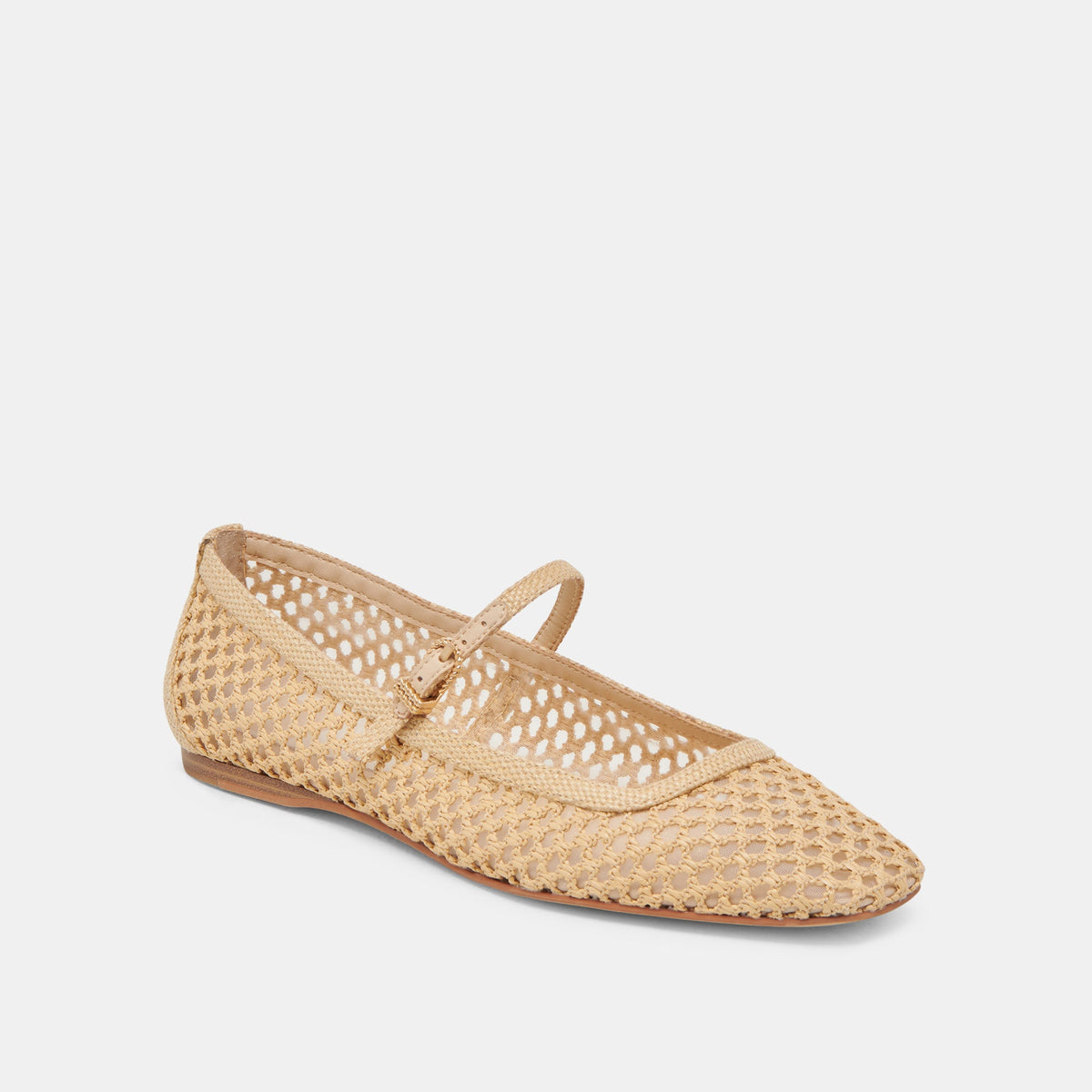 Dolce Vita Top Pick | Reyes Lt Natural Woven Raffia Ballet Flats