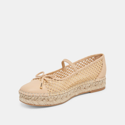 Dolce Vita Great Value | CAMBRE BALLET FLATS LT NATURAL WOVEN MESH