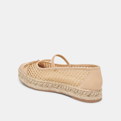 Dolce Vita Great Value | CAMBRE BALLET FLATS LT NATURAL WOVEN MESH