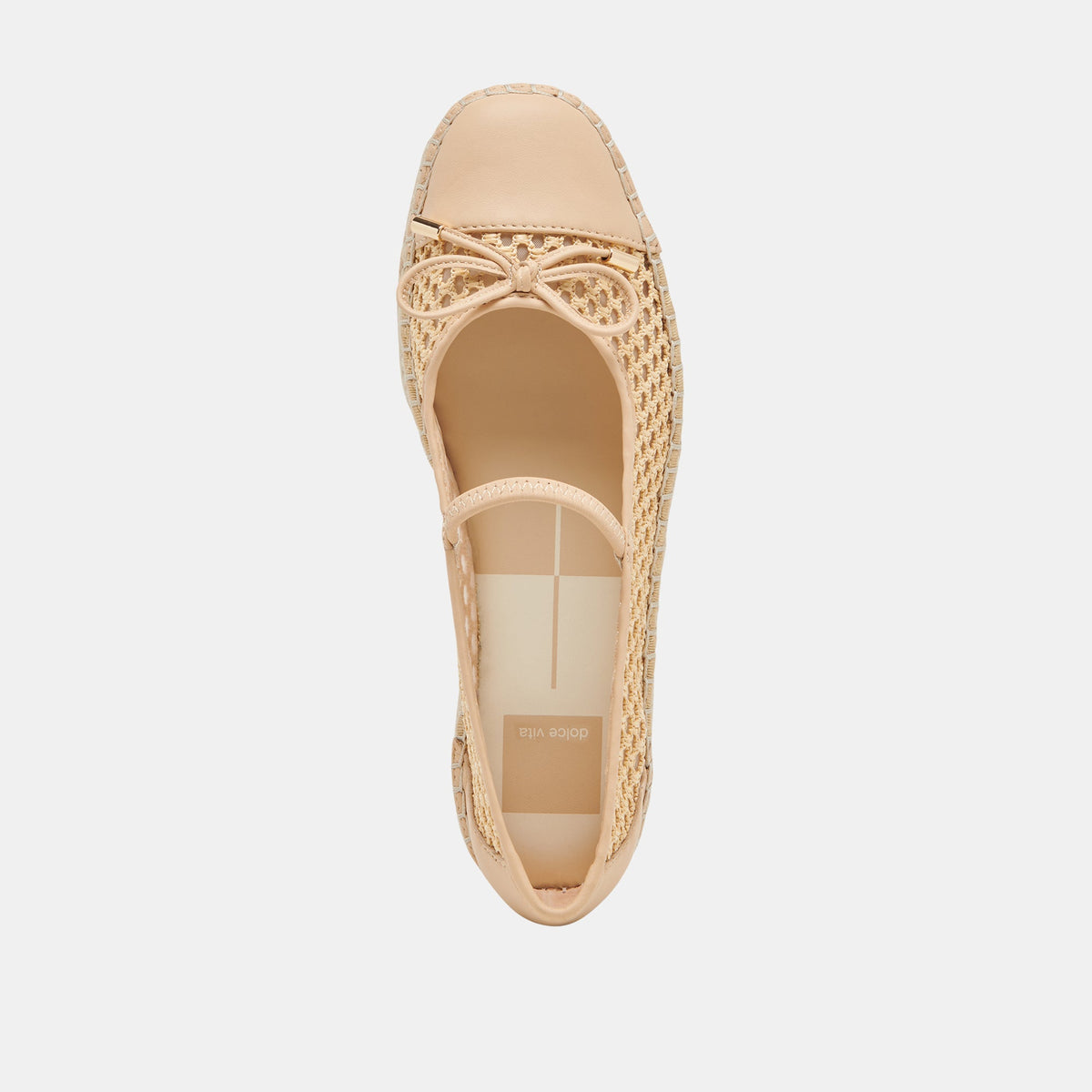 Dolce Vita Great Value | CAMBRE BALLET FLATS LT NATURAL WOVEN MESH