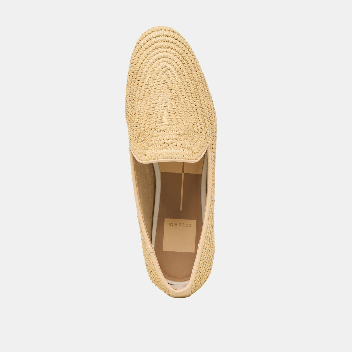 Dolce Vita Smart Buy | Baylen Natural Woven Raffia Flats