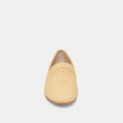 Dolce Vita Smart Buy | Baylen Natural Woven Raffia Flats
