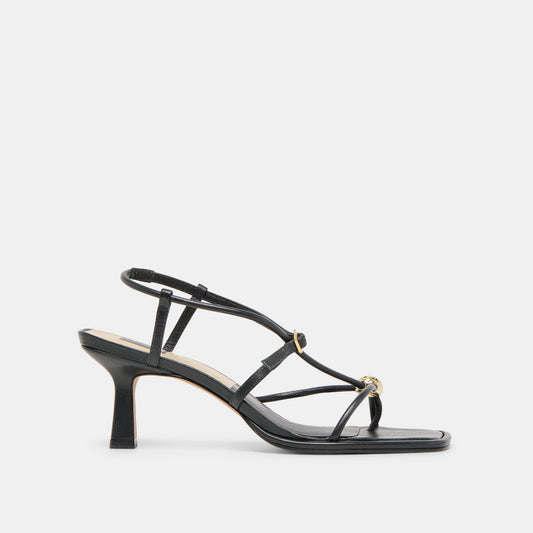Dolce Vita Everyday | Mylee Black Leather Heels