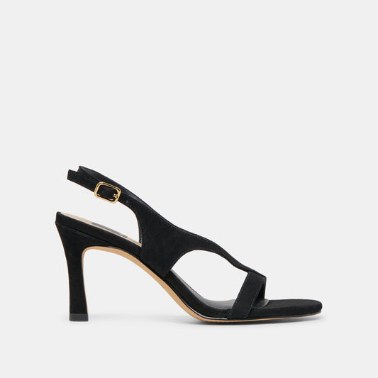 Dolce Vita Quality | Izela Onyx Suede Heels