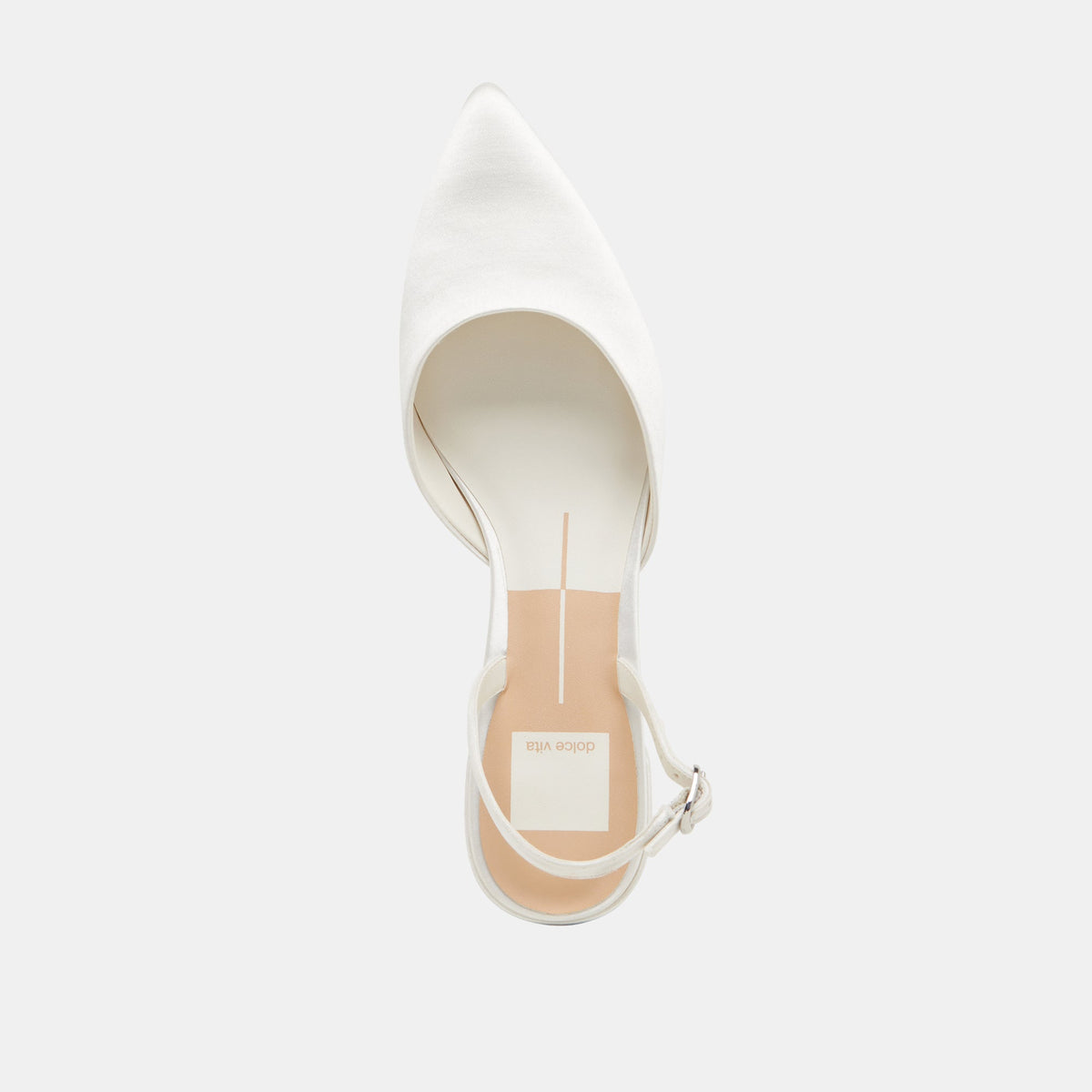 Dolce Vita Top Pick | Carel Off White Satin Heels