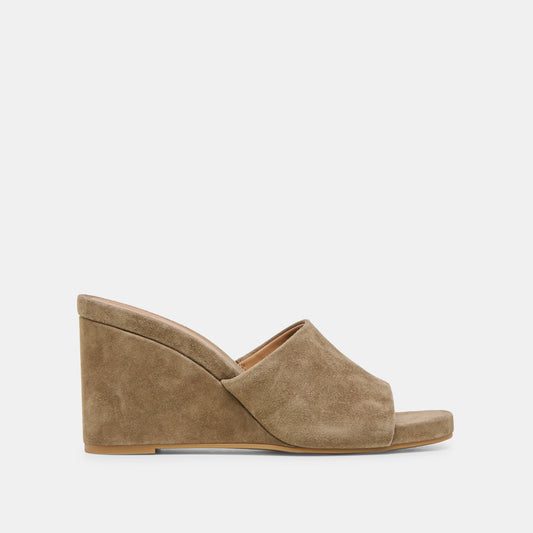 Dolce Vita Quality | Holta Olive Suede Wedges
