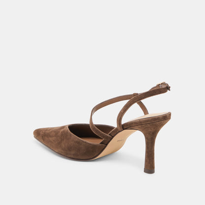 Dolce Vita Customer Favorite | Kamra Dk Brown Suede Heels