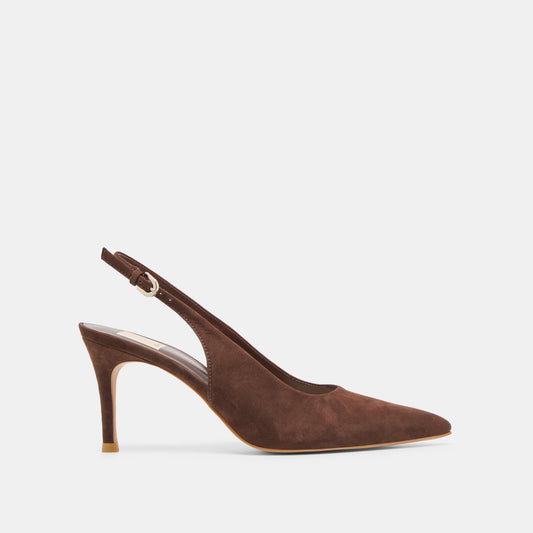 Dolce Vita Trusted | Elasi Dk Brown Nubuck Heels