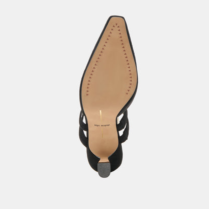 Dolce Vita Premium | Linore Onyx Suede Heels