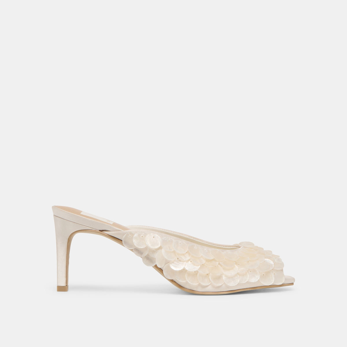 Dolce Vita Smart Buy | Samary Confetti Off White Satin Heels