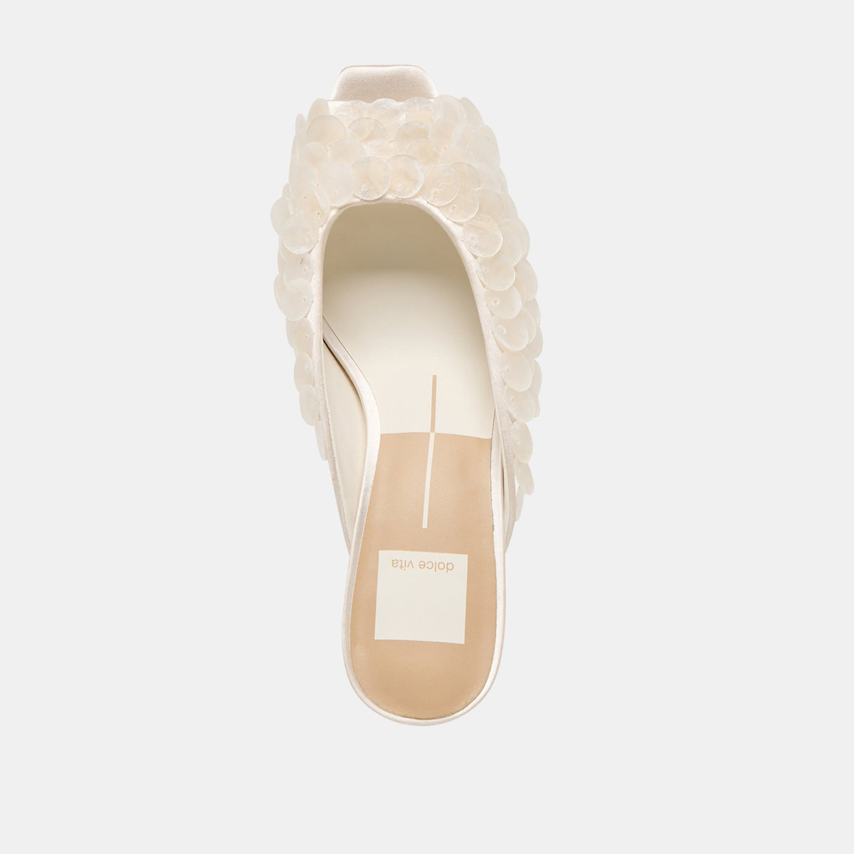 Dolce Vita Smart Buy | Samary Confetti Off White Satin Heels