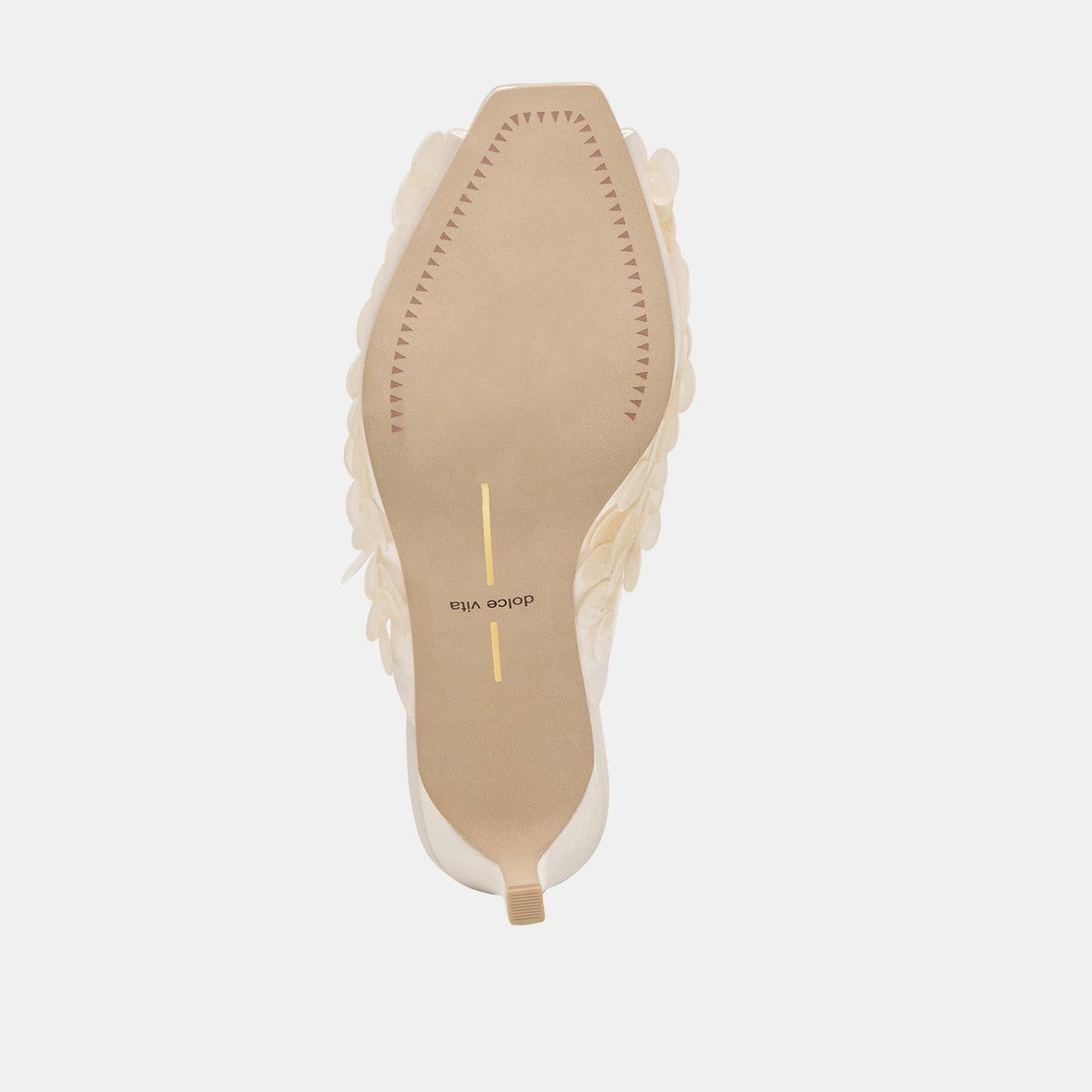 Dolce Vita Smart Buy | Samary Confetti Off White Satin Heels