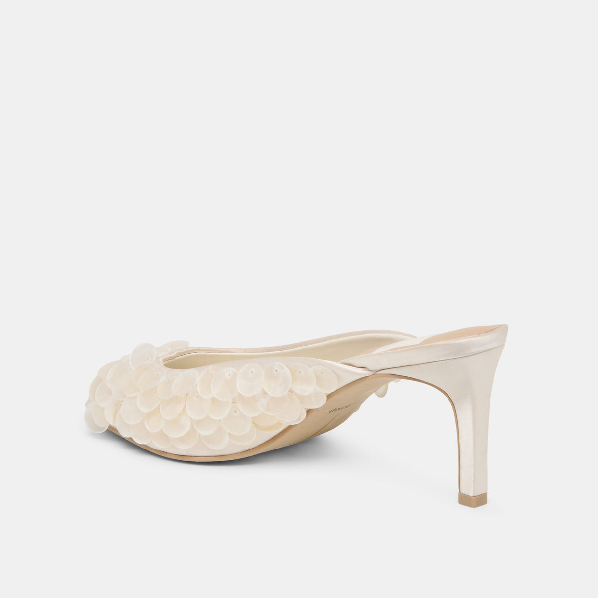 Dolce Vita Smart Buy | Samary Confetti Off White Satin Heels