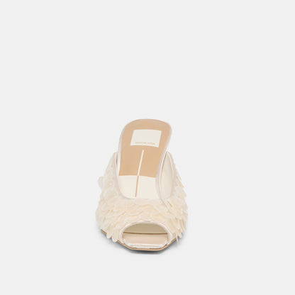 Dolce Vita Smart Buy | Samary Confetti Off White Satin Heels