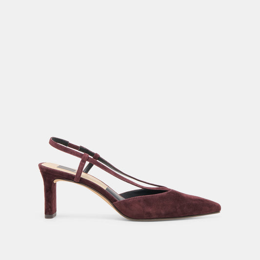 Dolce Vita Quality | Ginay Mulberry Suede Heels