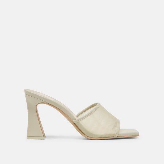 Dolce Vita Premium | NARDA HEELS LIGHT SAGE MESH
