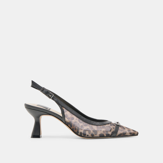 Dolce Vita Quality | Lorine Leopard Mesh Heels