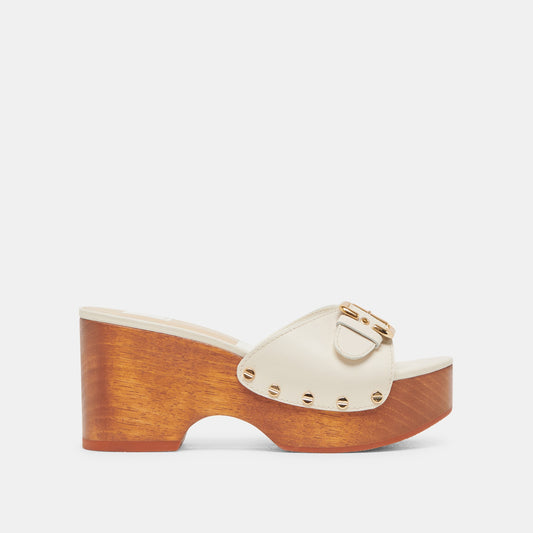 Dolce Vita Essential | YALAH HEELS OFF WHITE LEATHER
