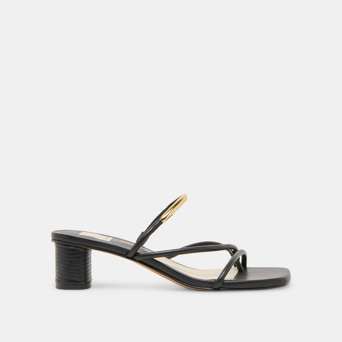 Dolce Vita Smart Buy | NAIRA HEELS BLACK LEATHER