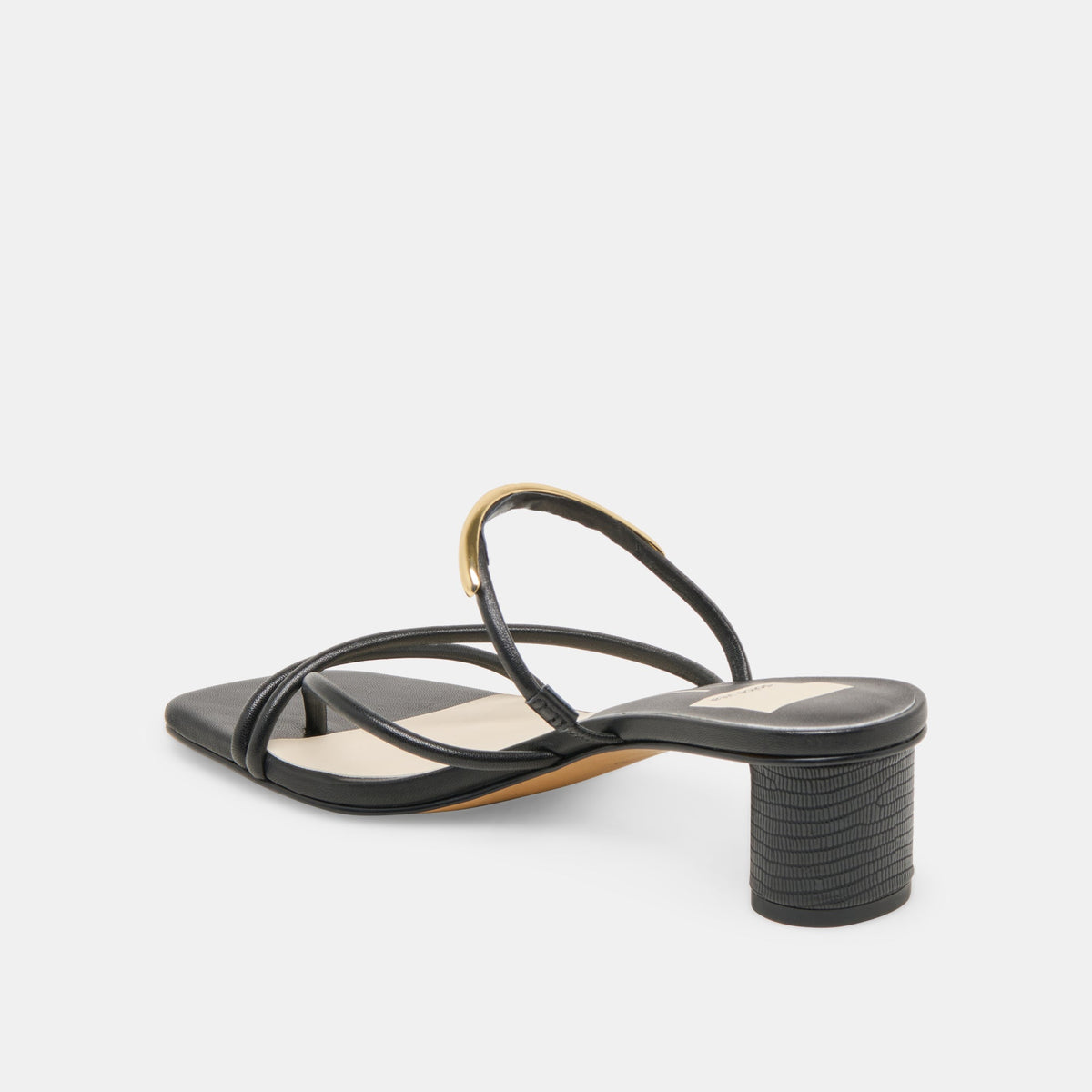 Dolce Vita Smart Buy | NAIRA HEELS BLACK LEATHER