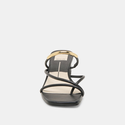 Dolce Vita Smart Buy | NAIRA HEELS BLACK LEATHER
