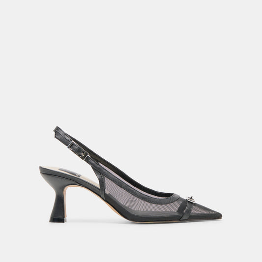 Dolce Vita Premium | Lorine Onyx Mesh Heels
