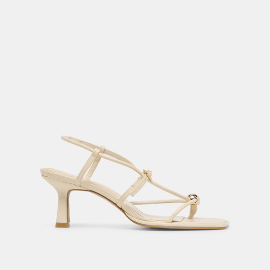 Dolce Vita Everyday | Mylee Creme Leather Heels